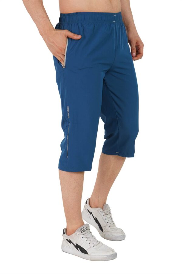 Capreze Men Capri Pants with Pockets Plus Size Linen Cotton Shorts Baggy  Wide Leg Casual Yoga 3/4 Capri Shorts - Walmart.com